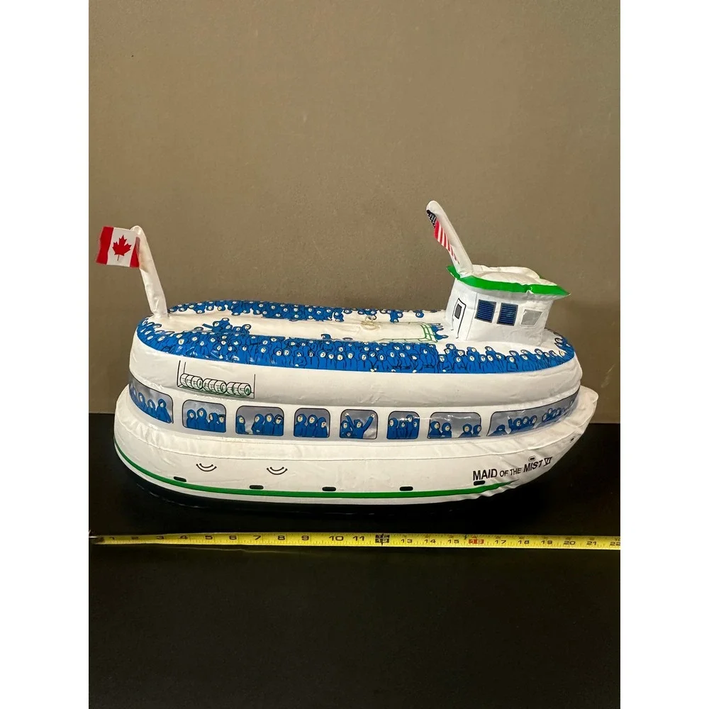Maid of the Mist VI Inflatable Boat‎ Niagara Falls Souvenir Collectible Toy 22